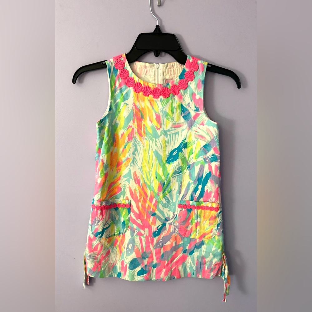 Lilly Pulitzer Multicolor Girls Dress Size 7 (Medium)